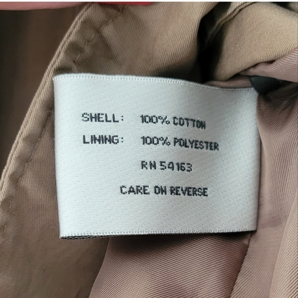 KENNETH COLE New York Tan Trench Coat Size XS - Picture 5 of 5